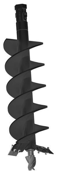 24" x 51" Pengo Aggressor Double Flighted Auger Bit - 2" Hex drive (0)