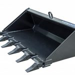 36" Blue Diamond Mini Loader Low Profile Tooth Bucket (0)