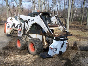 Stump Grinder Attachment for Skidloader (2)