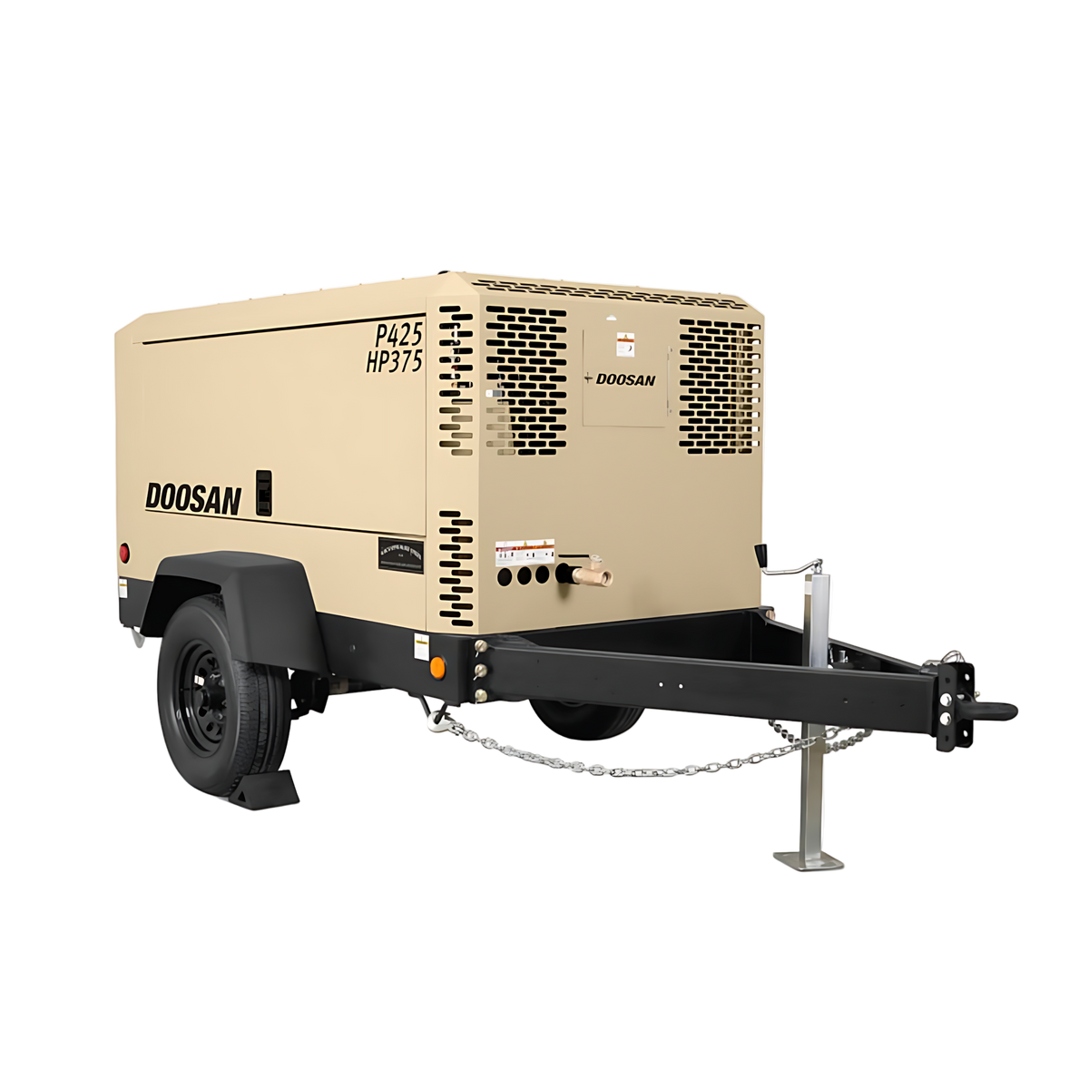Air Compressor Rental, Tow-Behind, 375 CFM — Gap Power