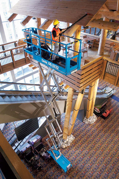 32' Narrow Scissors Lift Rental - Battery Powered (3)