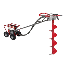 Rent a Post Hole Digger, One Man, 5-8 hp, On Cart