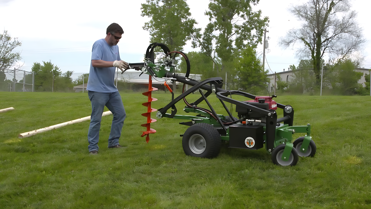 Post Hole Digger Rental, Self Propelled Hydro Auger