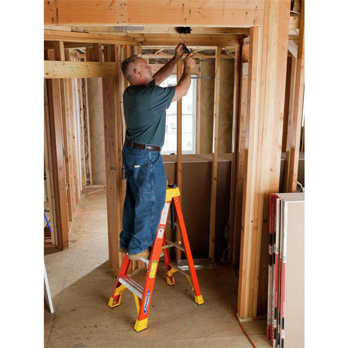 6206 6 ft Type IA Fiberglass Step Ladder