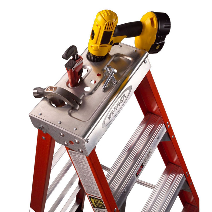 7406 6 ft Type IAA Fiberglass Step Ladder