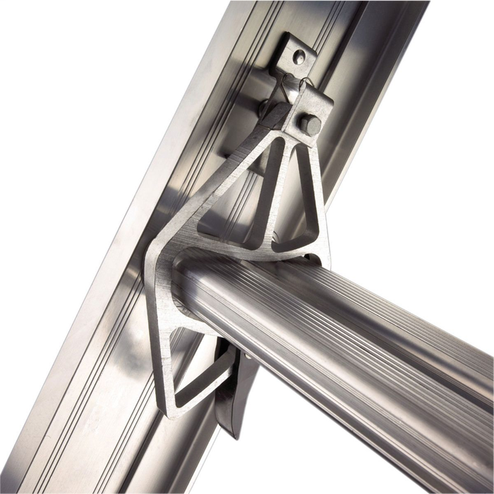 D1320-2 20 ft Type I Aluminum D-Rung Extension Ladder