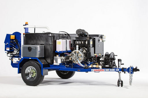 Rent a Trailer Sewer Jetter, 4000 PSI, 18gpm, Diesel (1)