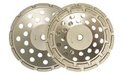 4" threaded spiral diamond cup wheel (0)