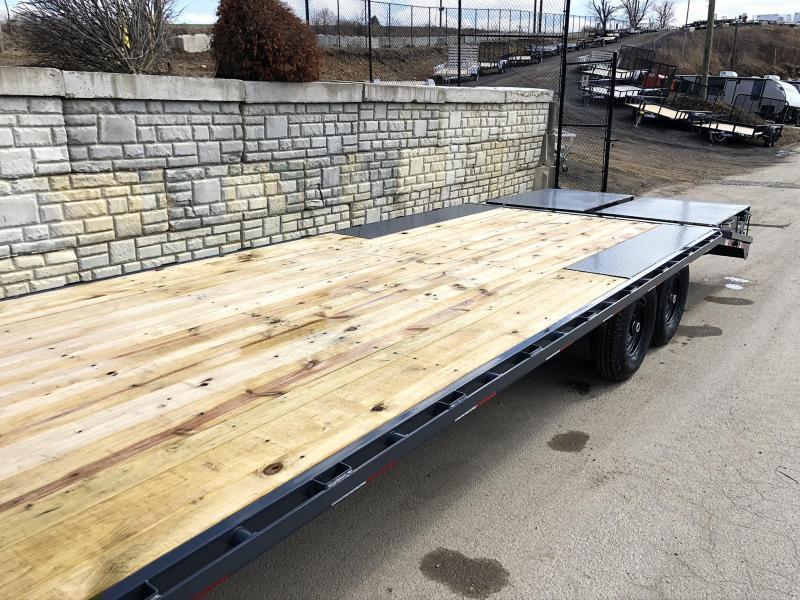 Rent a Deckover Equipment Trailer, 24' Long, 14,000lb GVWR (1)