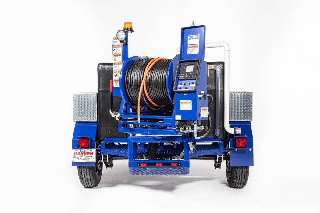Rent a Trailer Sewer Jetter, 4000 PSI, 18gpm, Diesel (2)