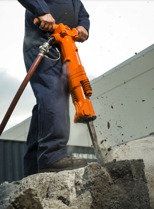 Rent a Jackhammer , Air, 90 lbs Stand Up Jackhammer