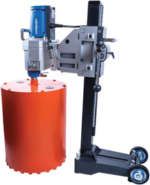 Diamond Core Rig Rental, 24" Capacity Stand Mount, Concrete