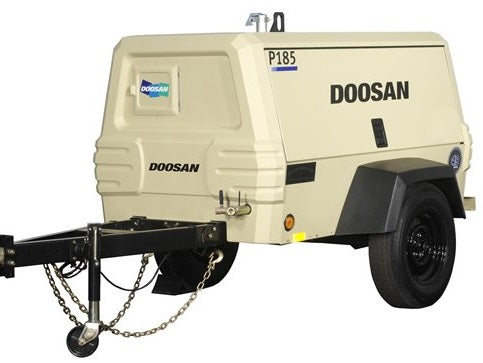Air Compressor, Tow Behind, 185 CFM, 120 PSI Max (1)