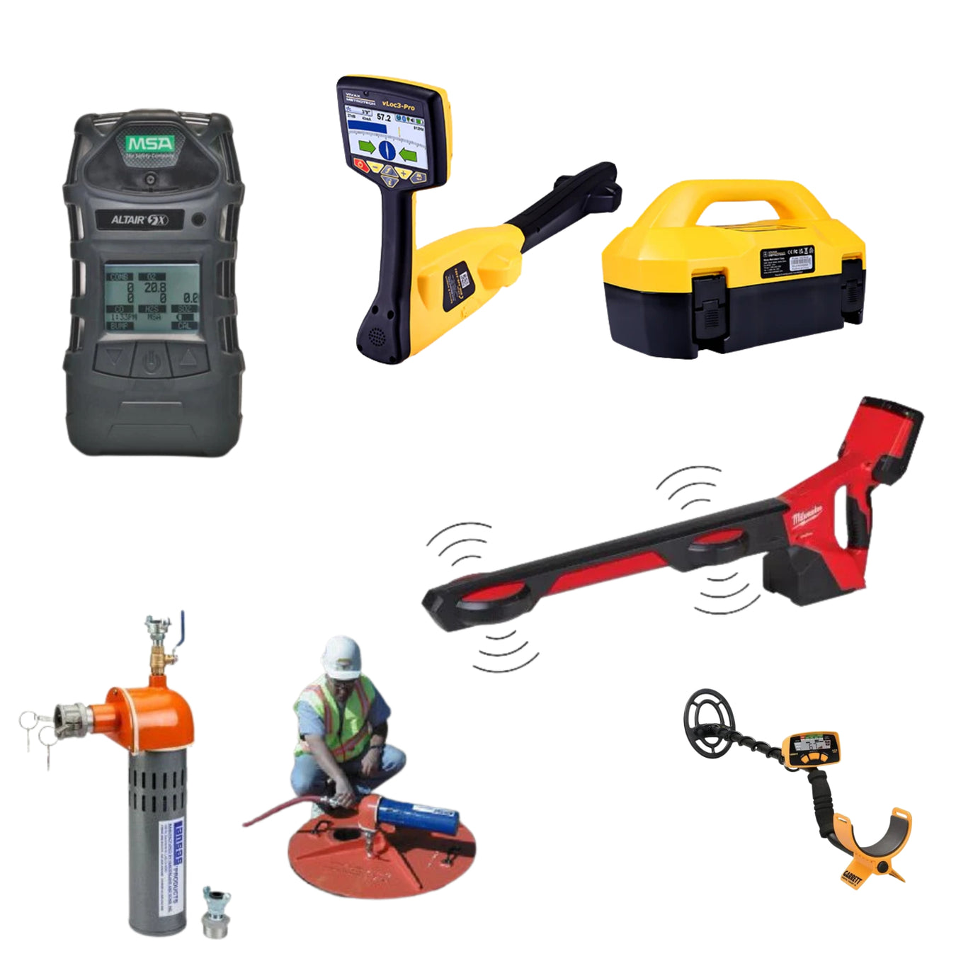 Detectors, Testing, Locator Rentals