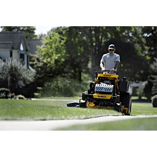 Lawn Mower Rental, DeWalt X554 54" Stand On Mower (2)