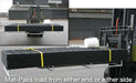 .3' x 8' AlturnaMat Dual Sided Diamond Plate Black (3)
