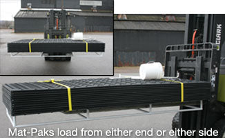 .3' x 8' AlturnaMat Dual Sided Diamond Plate Black (3)