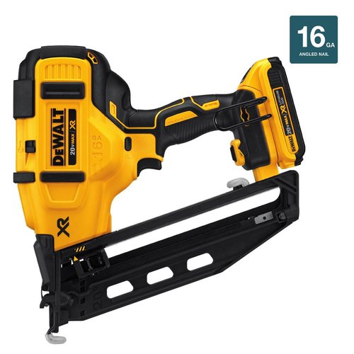 Nailer Dc618k Dewalt 18v 16 Gauge Nail Gun Dewalt DeWALT Finish
