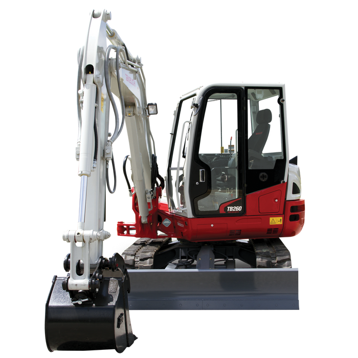 Rent a Takeuchi Excavator Digger 6 Ton w/ Hydraulic Thumb