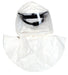 Tychem QC Double Bib Hood w/suspension (4/pk) (0)