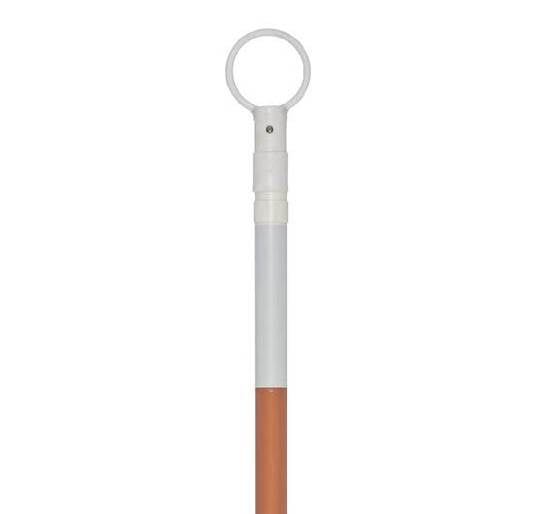 Traffic Cone Barrier Bar. 10 foot. Red/White. 6-10' Reflective (0)