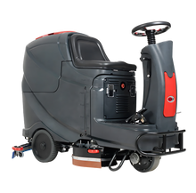 Floor Scrubber,Ride On, 28", Battery Powered