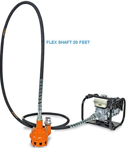 Rent a Trash Pump, 2", Cable Style (1)