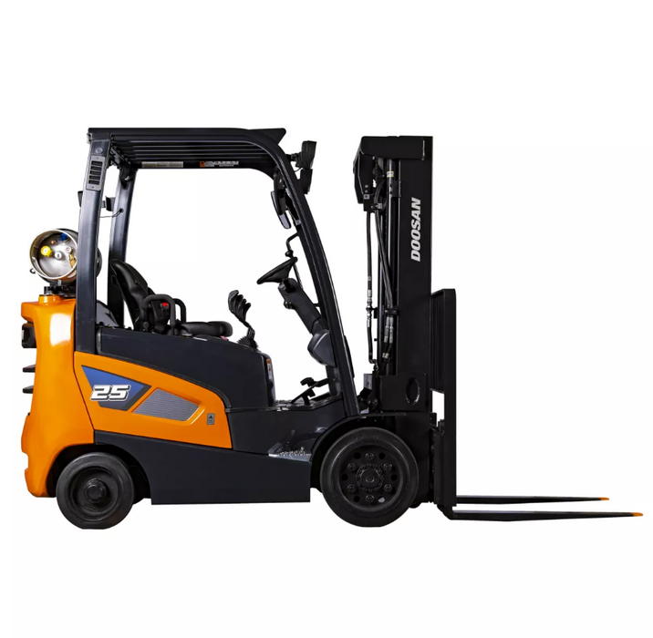 Warehouse Forklift 5,000 lb, 3 Section, Propane