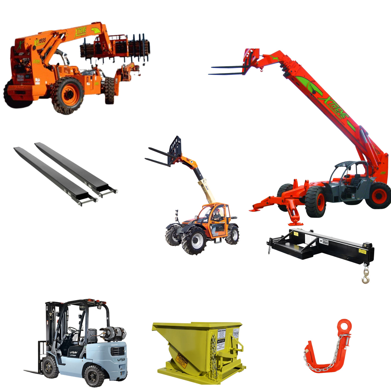 Forklift, Pettibone, Skytrak Rentals