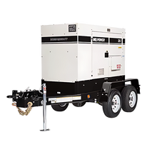 Generator Rental, 15KW (15,000 W) Single Phase, 20KW (25KVA) Three Phase Towable