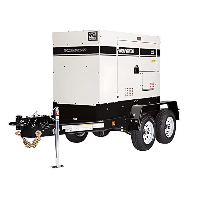 Generator Rental, 15KW (15,000 W) Single Phase, 20KW (25KVA) Three Phase Towable