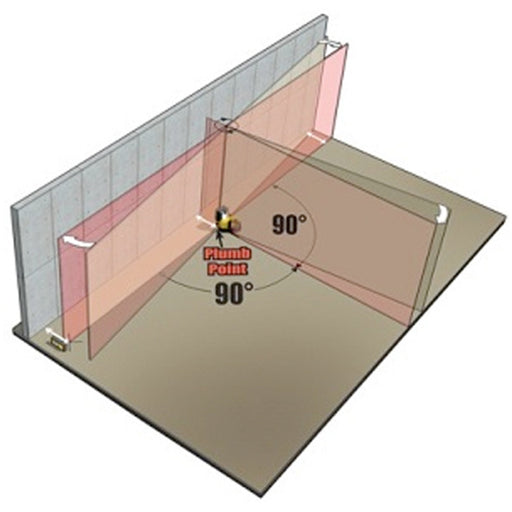 Rent the Auto Align Cross Beam Line Laser for Layout (1)
