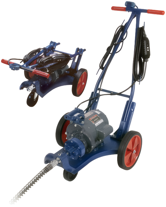 Sectional Sewer Snake Machine-Electric Eel Model C — Gap Power
