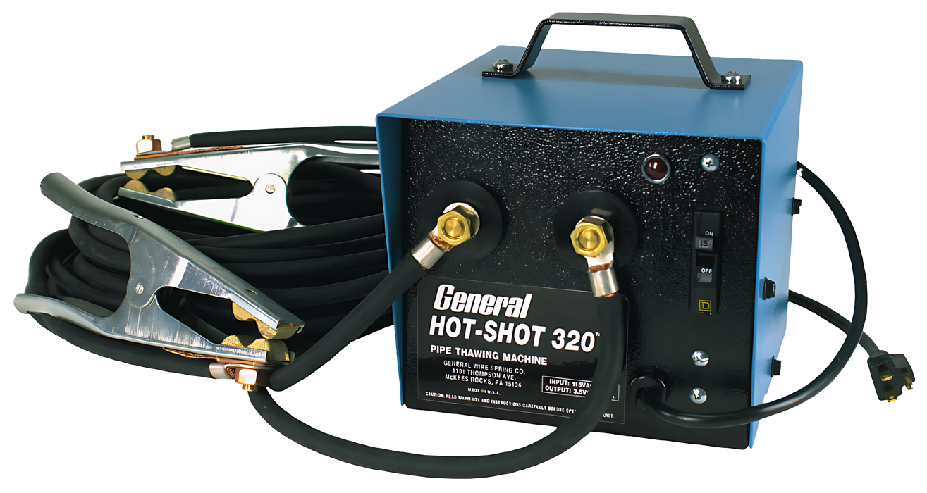 Hot Shot Pipe Thawing Machine, 320 Amp