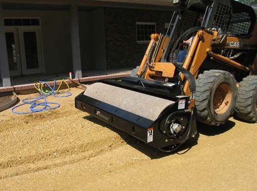 Rent A Roller For Skidloader. 73" 8500 lbs. force (2)