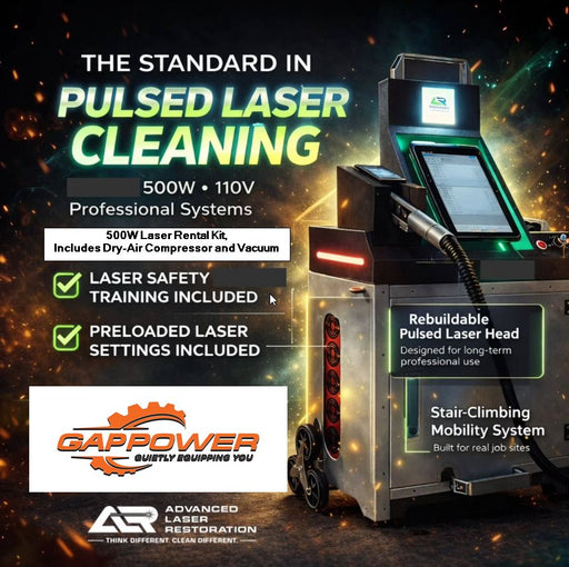 Laser Cleaning Restoration System Rental, 500W (0)