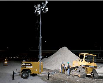 Work Light Rental, 4000 Watt Towable Light Tower (0)