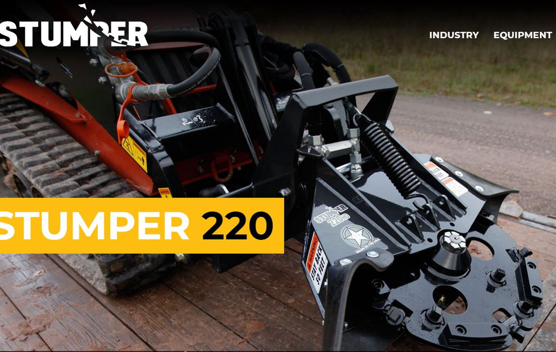 Stump Remover For Stand On Loader (2)