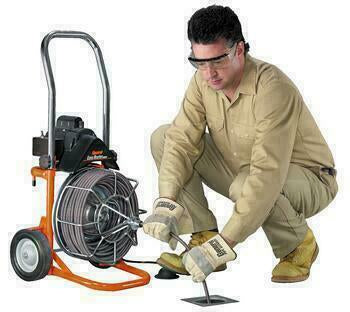 Rent a Sewer Snake, Electric, On Wheels, 1/2"x90' (0)