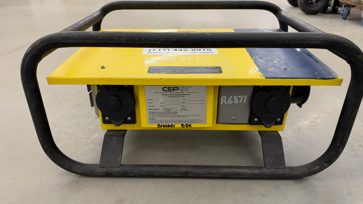 Electrical Box Rental, Spider Box, 50 Amps