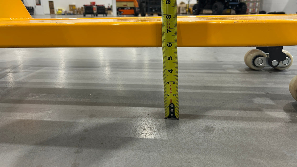 Rent a Narrow Pallet Jack, 20.5 inches, 5500lb capacity