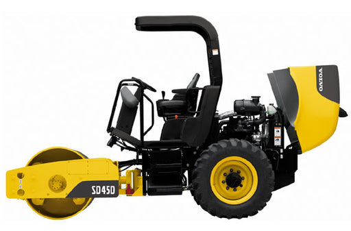Rent a Volvo SD45 Ride On Smooth Drum 54" Roller (0)