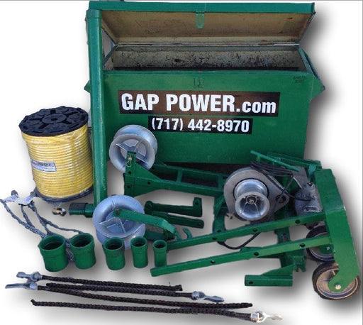 4000LB Cable Puller/Tugger w/ 400' Pulling Rope (4)