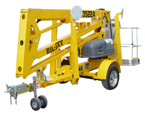 35' Towable Pull Behind Lift Rental, Knuckle Boom (2)