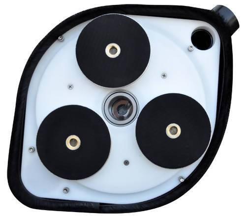 12" Hand-held Concrete and Stone Planetary Polisher (1)