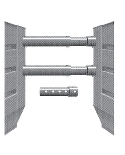 Trench Box Assembly 6x8' Knife Edge 30" Spdr/Sling (3)