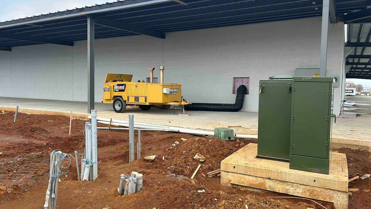 Heater Rental, Heat Exchange, 1,000,000 BTU, Trailer Mounted (1)