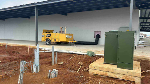 Heater Rental, Heat Exchange, 1,000,000 BTU, Trailer Mounted (1)