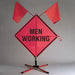 Rent a Sign Stand w/ 3 flags (1)