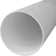 4"  x 10' Solid PVC Sewer Pipe ( White) (0)